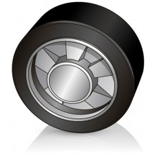 175 - 58/60 мм Рулевое колесо BT Toyota 200965 для гидравлических тележек, рокл