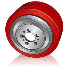 230 - 70 мм Ведущее колесо Jungheinrich 50023635 для электрических тягачей, тележек, штабелеров