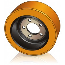 300 - 100 мм Ведущее колесо 5 отверстий Still 8334295 для электрических погрузчиков - Изображение